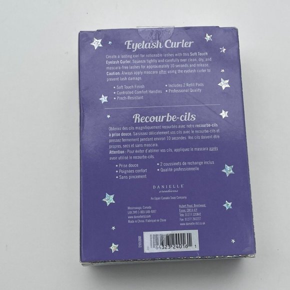 Danielle Creations Women Eyelash Curler Purple color New in a box - Picture 7 of 8